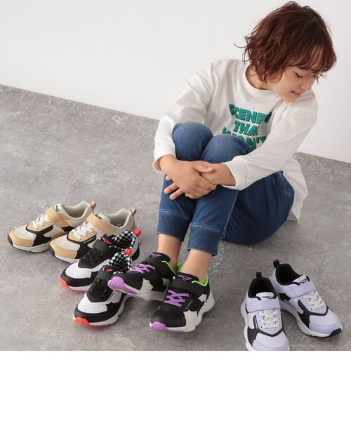 瞬足/配色スニーカー/キッズ｜グローバルワークの通販｜&mall