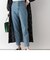 ウツクシルエットデニムスリムパンツ