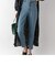 ウツクシルエットデニムスリムパンツ