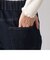 ウツクシルエットデニムスリムパンツ