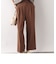 ウツクシルエットワイドパンツ