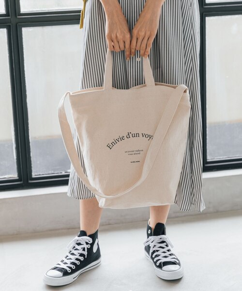 シンプル2WAYロゴトート/174896｜グローバルワークの通販｜&mall