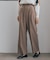 ウツクシルエットワイドパンツ