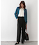 ウツクシルエットワイドパンツ