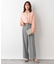 ウツクシルエットワイドパンツ