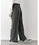 ウツクシルエットワイドパンツ