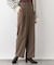 ウツクシルエットワイドパンツ