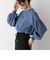 袖ボリュームデニムブラウス/990452