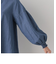 袖ボリュームデニムブラウス/990452