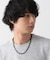 UNISEX/ステンレスショートネックレス/993909