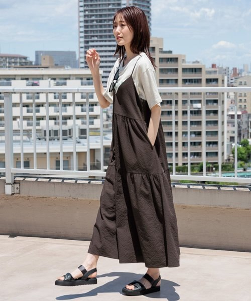 お手入れらくらく2WAYキャミワンピース/115349｜グローバルワークの