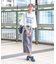 乾きやすいプリント7分袖/115476