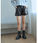 フェイクレザーショートパンツ/キッズ/142648
