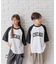 ヘビロッTEEラグランBIG/キッズ/147389