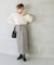 裏毛シフォンドッキングプルオーバー/147632