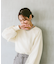 裏毛シフォンドッキングプルオーバー/147632