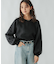 裏毛シフォンドッキングプルオーバー/147632