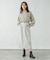裏毛シフォンドッキングプルオーバー/147632