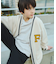 FILA/コラボワッペンカーディガン/キッズ/252062
