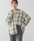 ラメチェックシャツ長袖/283797