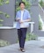 サラサマ快適シャツ/レギュラーカラー/半袖/286395