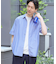 サラサマ快適シャツ/レギュラーカラー/半袖/286395