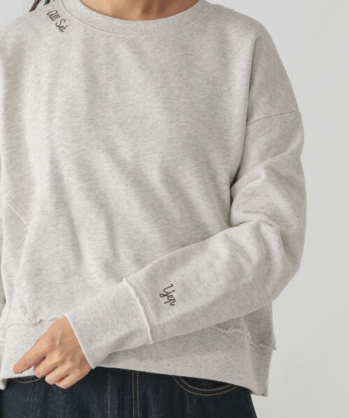 裏毛レタード刺繍プルオーバー/289008｜グローバルワークの通販｜&mall