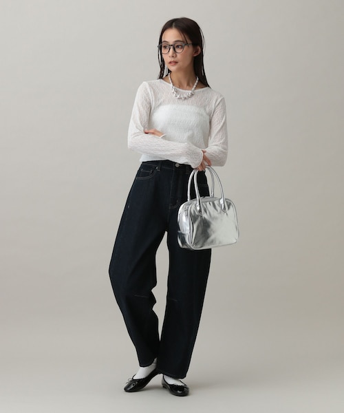 MATINEE LINE/レースシアー長袖T/288775｜グローバルワークの通販