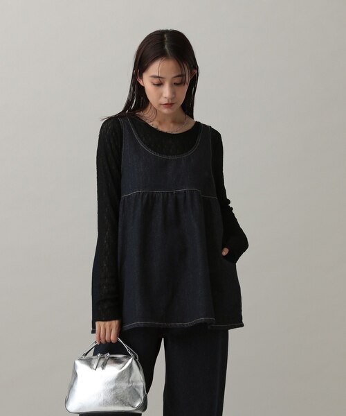 なおページ MATINEE LINE/レースシアー長袖T/288775｜グローバルワークの通販