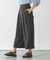 リラックススマートフレアワイドパンツ/290015
