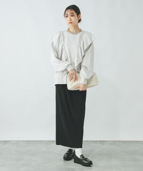 裏毛フリルスウェット/305055｜グローバルワークの通販｜&mall（アンド