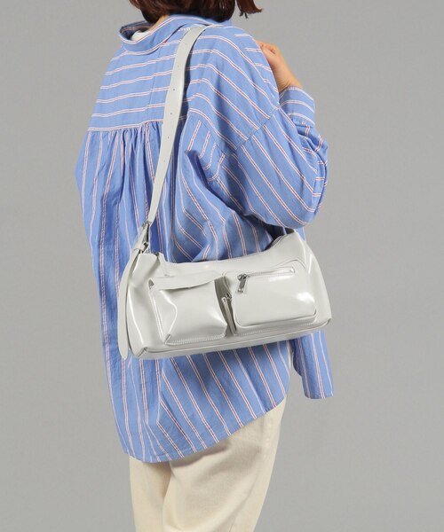 ダブルポケットPUショルダー/248395｜グローバルワークの通販｜&mall