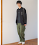 サラサマ切り替えシャツ/長袖/234564