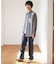 サラサマ切り替えシャツ/長袖/234564