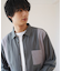 サラサマ切り替えシャツ/長袖/234564
