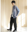サラサマ切り替えシャツ/長袖/234564