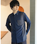 サラサマ切り替えシャツ/長袖/234564