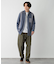 サラサマ切り替えシャツ/長袖/234564