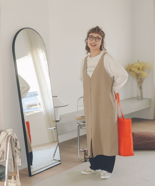 バヤコさんコラボ/イージーケアワイドパンツ/313978｜グローバル