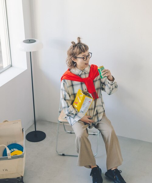 バヤコさんコラボ/イージーケアワイドパンツ/313978｜グローバル