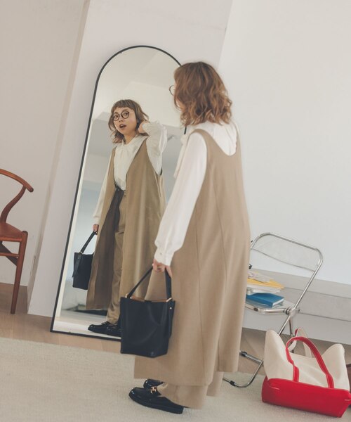 バヤコさんコラボ/イージーケアワイドパンツ/313978｜グローバル