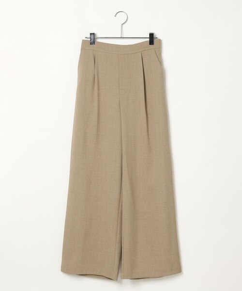 あき　ページ バヤコさんコラボ/イージーケアワイドパンツ/313978｜グローバル