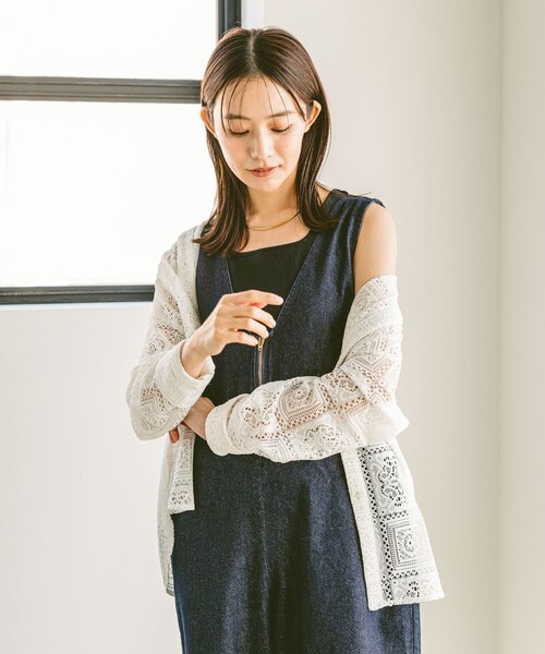 レースシャツ長袖/319818｜グローバルワークの通販｜&mall