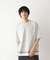 サラサラ快適DRYTシャツ/切り替え/半袖/323115