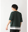 サラサラ快適DRYTシャツ/切り替え/半袖/323115
