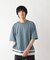 サラサラ快適DRYTシャツ/切り替え/半袖/323115