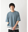 サラサラ快適DRYTシャツ/切り替え/半袖/323115