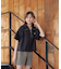 ヘビロッTEEハーフZIP半袖/キッズ/324962