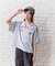 ヘビロッTEEハーフZIP半袖/キッズ/324962