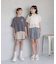 洗えるメッシュニットポロ半袖/キッズ/329311